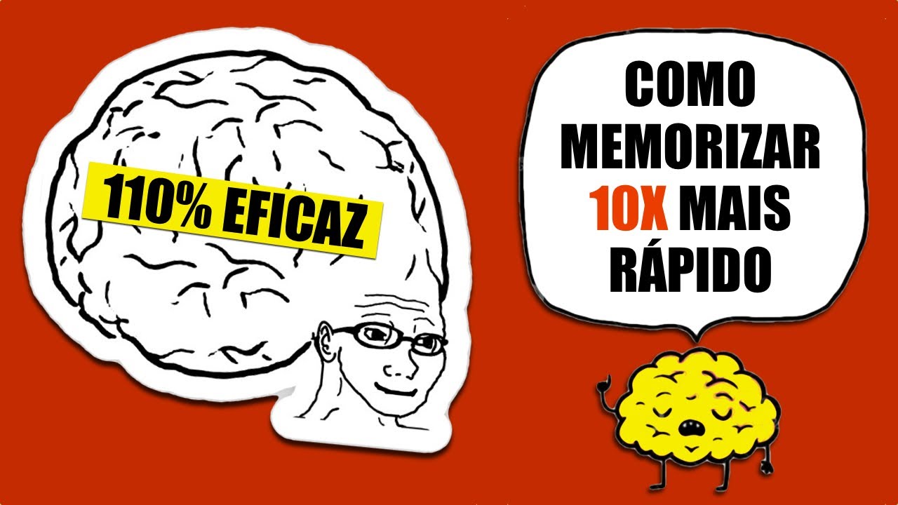 COMO MEMORIZAR TUDO Rápido e Fácil | Super Memória
