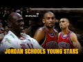 Michael Jordan's Statement Game against young Grant Hill & Allan Houston (53 points in 38 minutes)