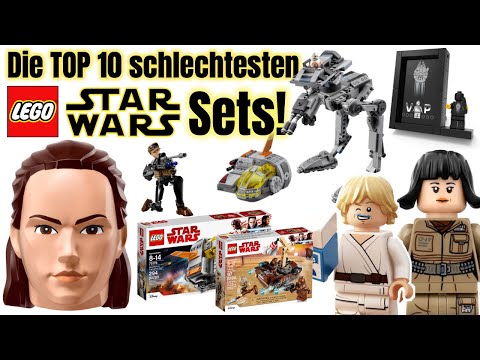 Die TOP 10 schlechtesten LEGO Star Wars Sets!