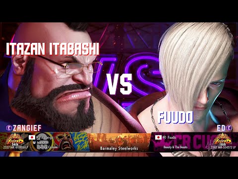 SF6 Itazan Itabashi (Zangief Classic) Vs Fuudo (Ed Classic)