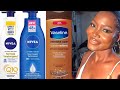 BEST BODY LOTIONS FOR DARK CARAME SKIN TONES GLOWING SKIN