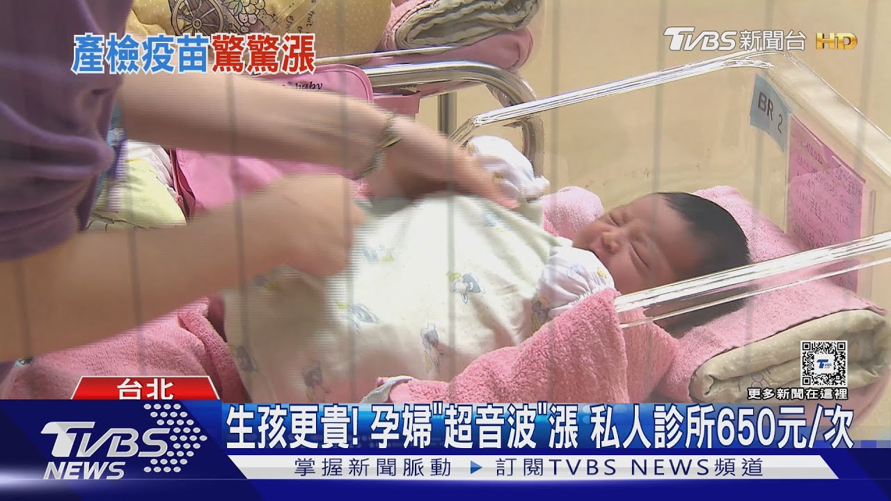 生孩更貴!孕婦「超音波」漲 私人診所650元/次