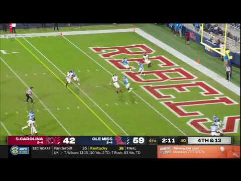 2020 USC vs Ole Miss - Josh Vann 14 Yd Reception