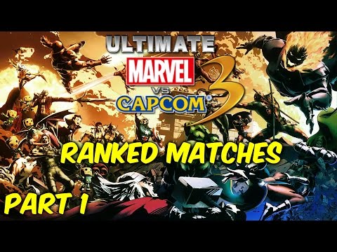 Ultimate Marvel vs Capcom 3 Ranked Matches Part 1