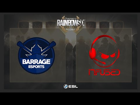 Barrage eSports vs. Team Infused - Rainbow Six Pro League on Xbox - EU - Playday 3