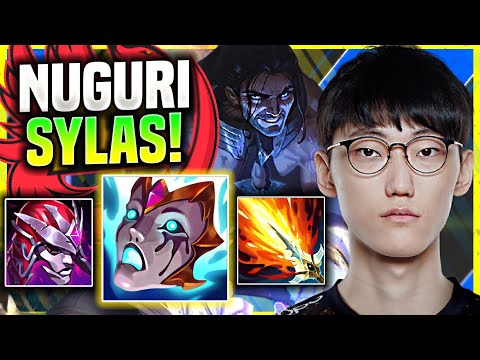 NUGURI DESTROYING WITYH SYLAS! - FPX Nuguri Plays Sylas Top vs Shen! | Season 11