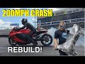 200MPH Crash To Comeback Chris Moore S Hyperbusa Rebuild
