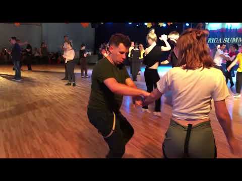 Damian Gruszczyński & Paulina Górka - prelims for Open Strictly at Riga Summer Swing 2019