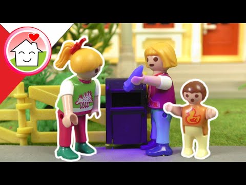 Playmobil po polsku Tajemnicza skrzynka na listy w żółtej willi - Rodzina Hauserow