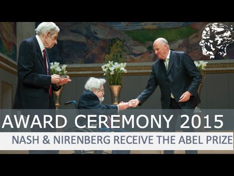 Abel Award Ceremony 2015 - John Nash & Louis Nirenberg  [Full]
