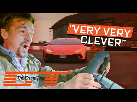 Hammond's Drag Race In The Lamborghini Huracán Performante | The Grand Tour