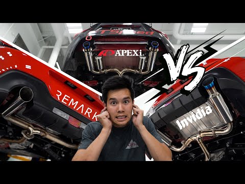 A'PEXi vs Invidia vs Remark 22 GR86 Exhaust Shootout!