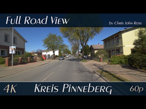Kreis Pinneberg, Germany: Pinneberg - Kummerfeld - Ellerhoop/Tornesch - 4K (2160p/60p) Ultra HD
