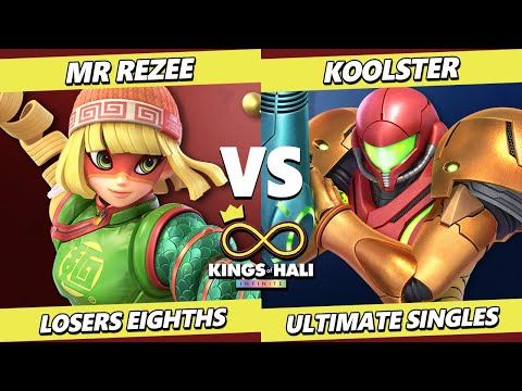Kings of Hali 8 TOP 8 - Mr. Rezee (Min Min) Vs. Koolst3r (Samus) Smash Ultimate - SSBU