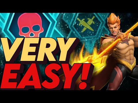 USE THESE DANGER ROOM HACKS! FULL D10 CLEAR MADE EASY! MARVEL Strike Force