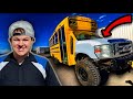 Custom 4X4 Bus Build Gets Upgraded Front End!!