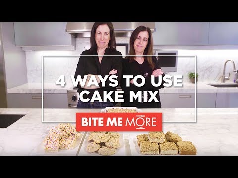 DESSERT RECIPE - 4 Easy & Unique Ways to Use Cake Mix