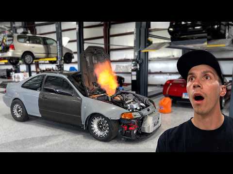He Finally Brought It Out To Race!