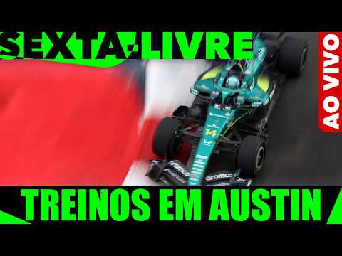 F1 AO VIVO: TUDO sobre o DIA DE TREINOS em AUSTIN pra o GP DOS EUA | SEXTA-LIVRE