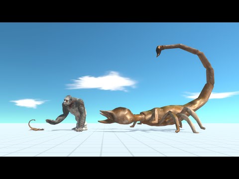 GIANT SCORPION & TINY SCORPION vs EVERY UNIT - Animal Revolt Battle Simulator