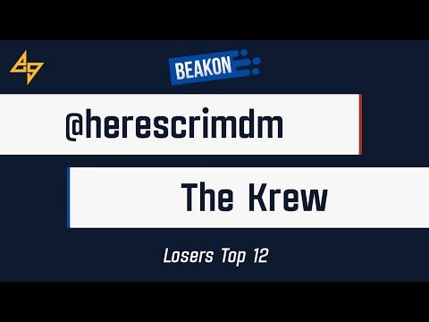 Beakon 2018: @herescrimdm vs. The Krew - Finals Bracket: Losers Top 12 - Splatoon 2