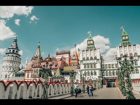 The Kremlin in Izmailovo, Antique market, Moscow, Russia