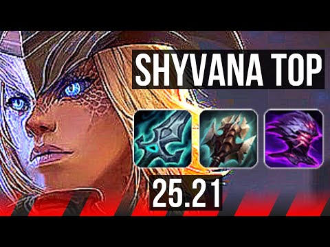 SHYVANA vs OLAF (TOP) | 10 solo kills, 68k DMG, Legendary | EUW Master | 25.21