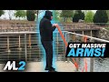 ARM PUMP DAY! - BANDS-ONLY! - Home Gym Workout Day 2