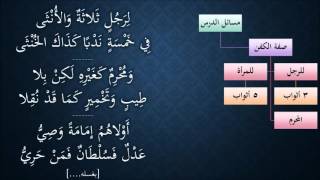 صورة النظم الجلي في الفقه الحنبلي076- شرح/ عامر بهجت (تكفين الميت- وأولى الناس بالصلاة عليه)