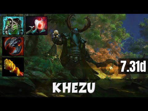 KHEZU Nature's Prophet BOTTOM LANE Gameplay | Dota 2 Full Game