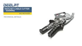 Ratchet Cable Cutter - 500mm2