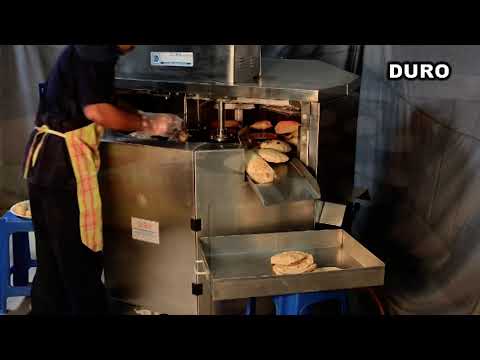 Semi-Automatic 1000 Pcs./Hour Rotary Model Chapati Making Machine, For Commercial, Capacity: 700 Chapatis Per Hour