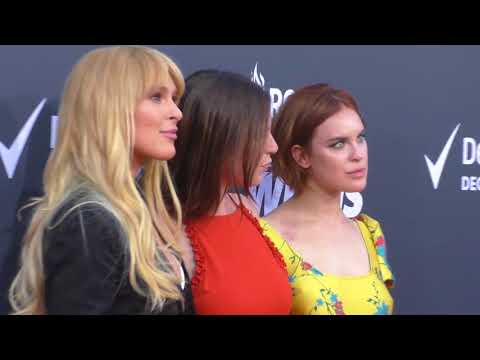 Rumer Willis, Scout Larue Willis and Tallulah Belle Willis at the Comedy Central Roast of Bruce Will