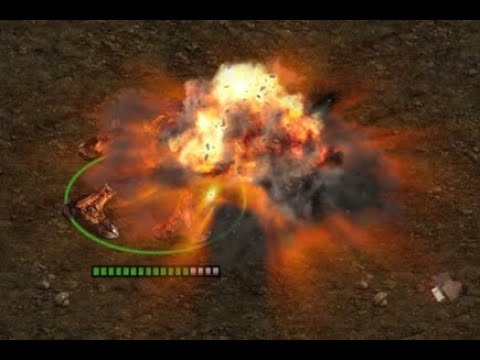 StarCraft - 1 Ultralisk VS 3 Siege Tanks