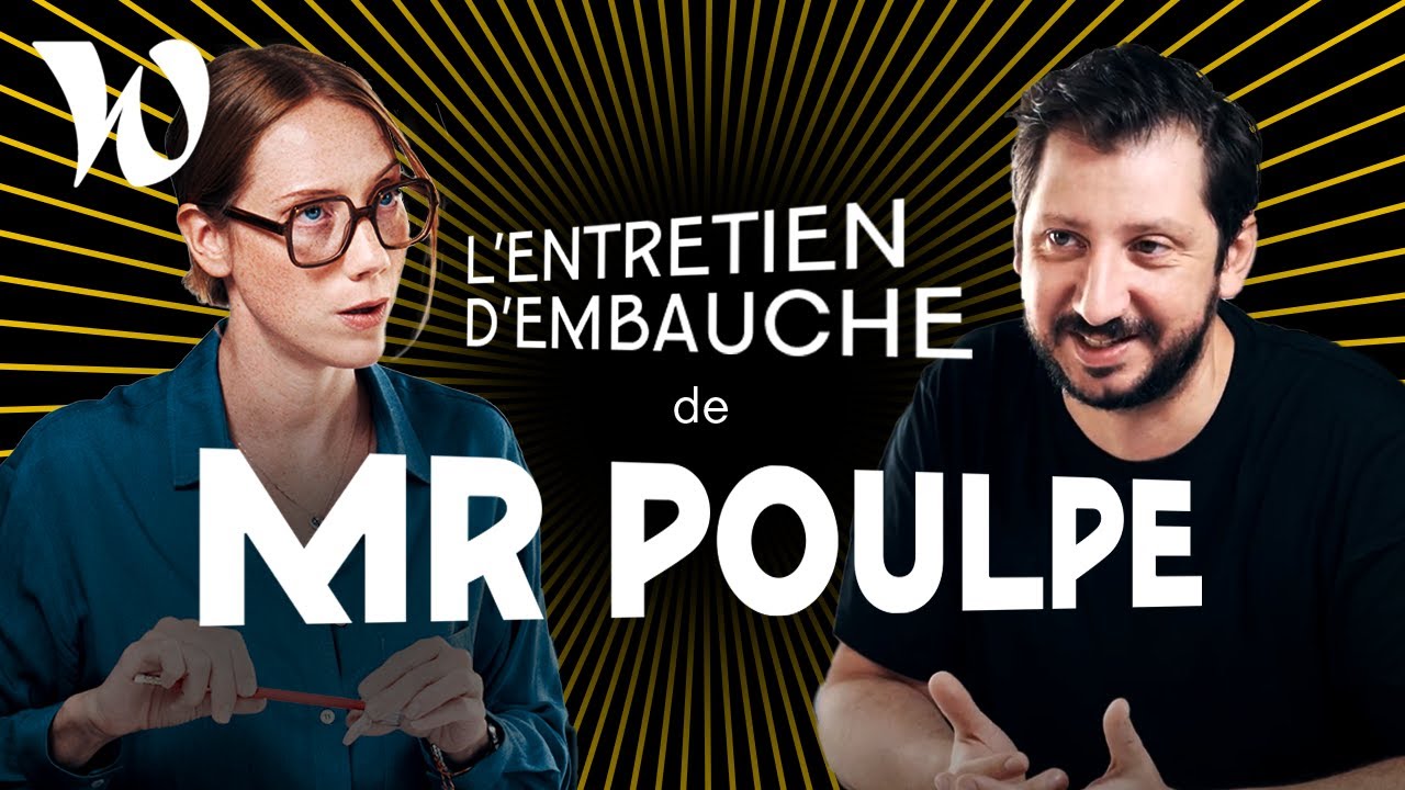 On fait passer un entretien d'embauche à Monsieur Poulpe
