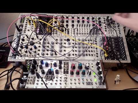 Live Jam #163 – Drone / Ambient – Modularsynth performing ambient guitar solo.