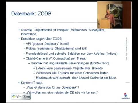 Seit 10 Jahren mit Python: Quantax, ein Risk-Management-System für Banken