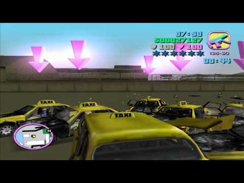 Grand Theft Auto: Vice City Gameplay / Walkthrough / Playthrough Part 29 Cabnaggedon