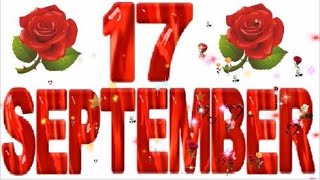 17 September Special New Birthday Status Video  ha