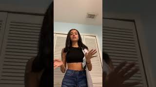 malu trevejo after her mom called the cops on her and they came to her house - insta live 9/17/2020