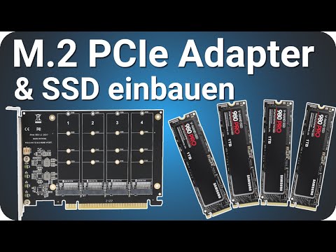 Install M.2 PCIe adapter