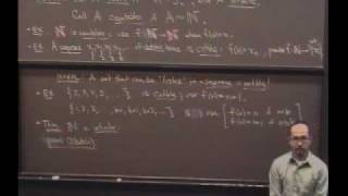 Real Analysis, Lecture 7: Countable and Uncountable Sets