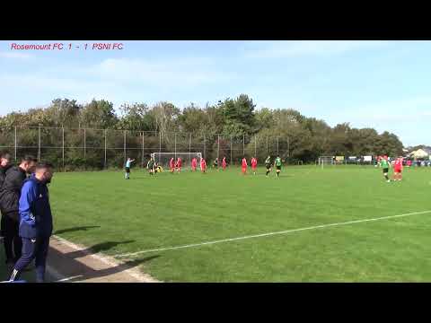 ROSEMOUNT REC FC v PSNI FC Saturday, 23rd September 2023