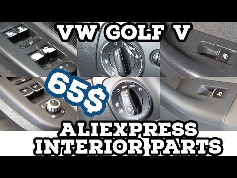 Replacing old damaged interior parts Volkswagen Golf V