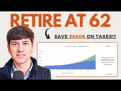 Retire at 62 & Save $600k on Taxes (Case Study)