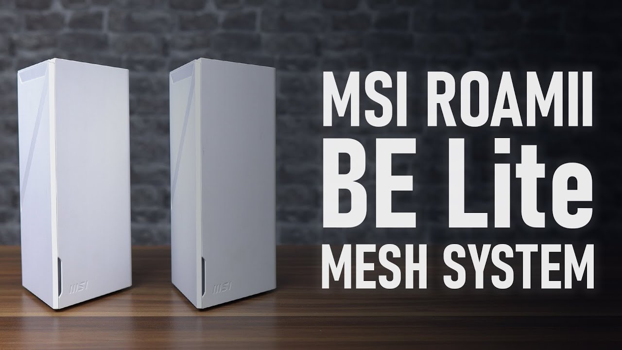 MSI Roamii BE Lite Mesh Ağ Sistemi