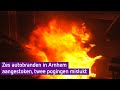 Zes autobranden in Arnhem aangestoken, twee pogingen mislukt