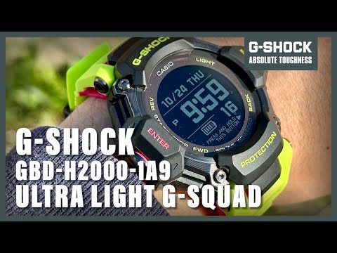 Unboxing The New Casio G-Shock GBD-H2000-1A9