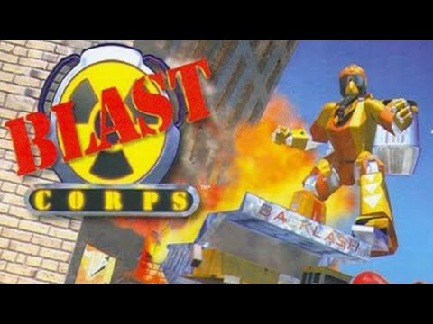 Blast Corps Full Gameplay Walkthrough (Longplay)