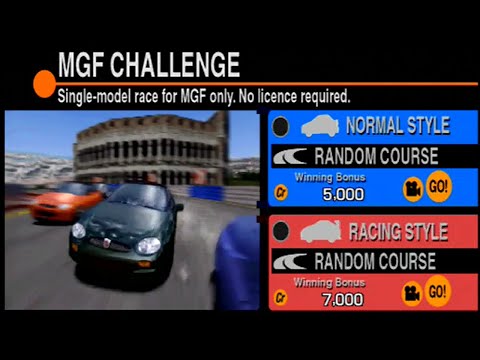 Gran Turismo 2 Walkthrough Part 101 MGF Challenge